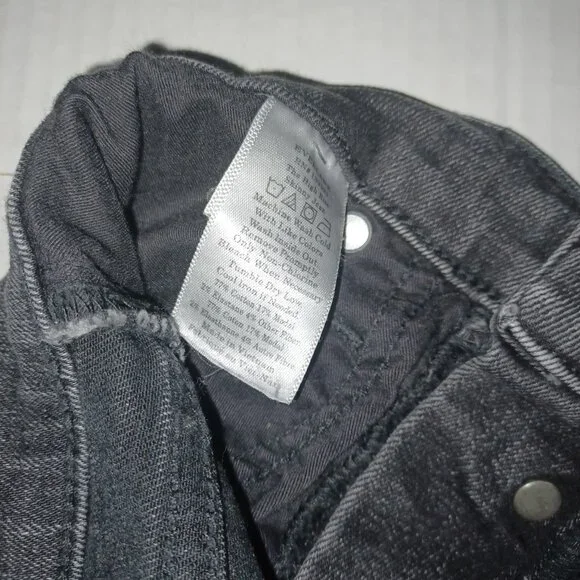 EVERLANE WOMEN'S BUTTON FLY SKINNY JEANS SIZE 29 TALL - Picture 7 of 14